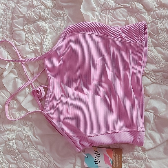 Nani Swimwear Textured Mulberry Midkini - Picture 4 of 6